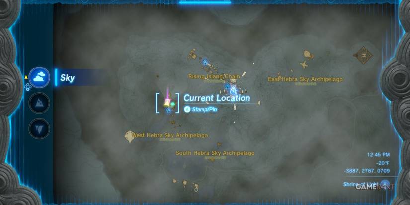 loz totk west hebra sky archipelago map