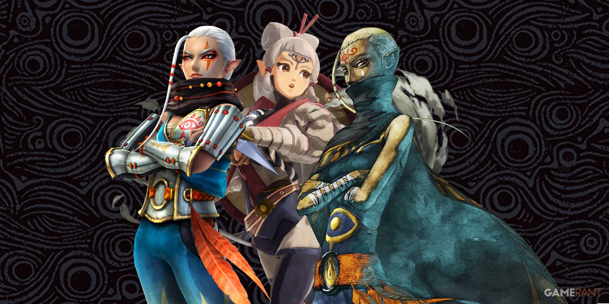 Various incarnations of Impa artwork