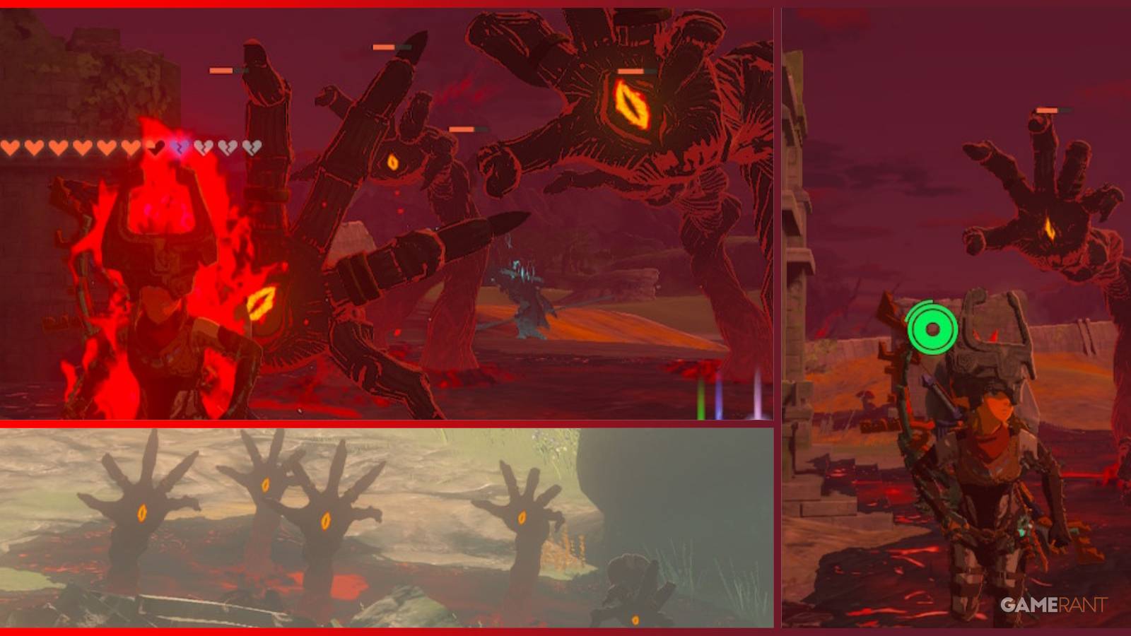 legend of zelda tears of the kingdom gloom hand feature