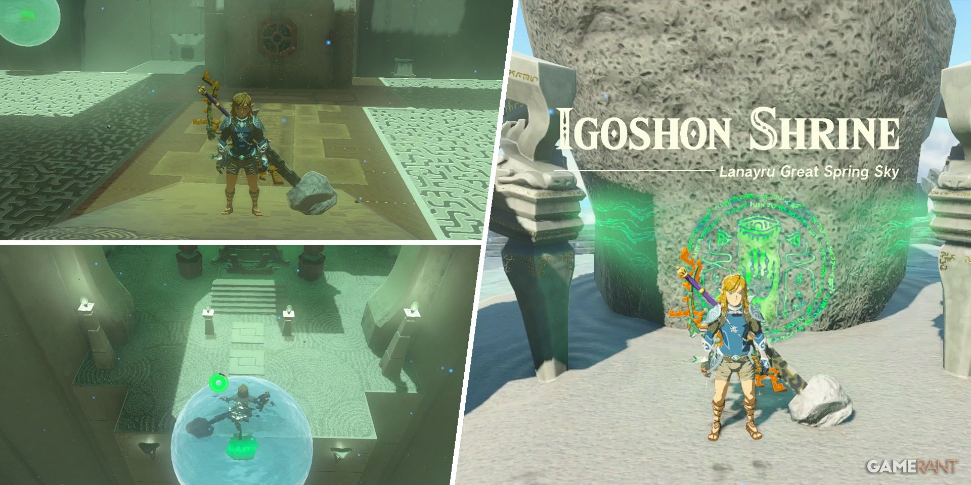 Zelda: Tears of the Kingdom - Igoshon Shrine Walkthrough