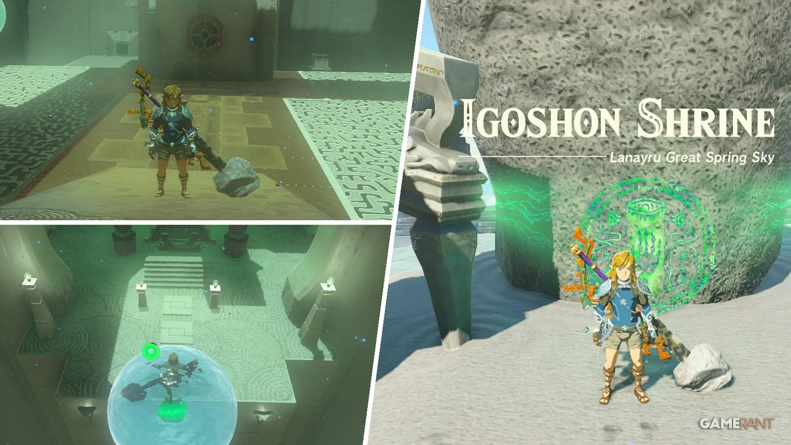 Zelda: Tears of the Kingdom - Igoshon Shrine Walkthrough