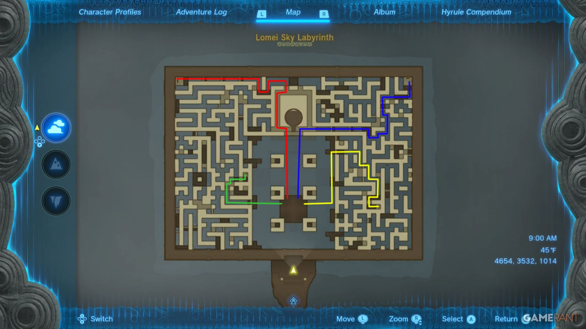 Zelda Tears of Kingdom of Lomei Sky Maze Solution