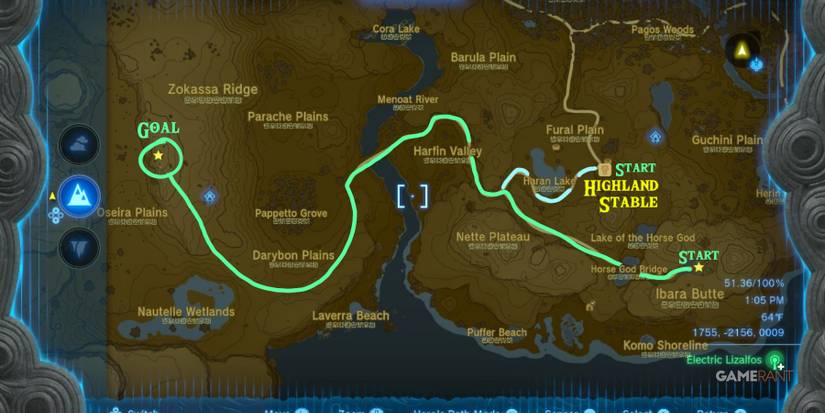 loz totk ishokin shrine path