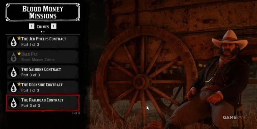 Red Dead Online Picking Up The Third Part Of The Railroad Contract