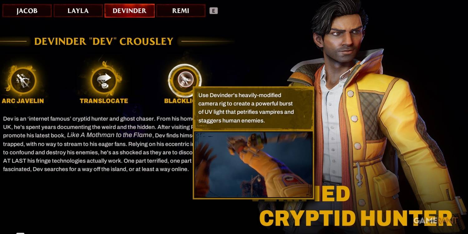 12 Best Abilities In Redfall, Ranked 8 Dev: Blacklight
