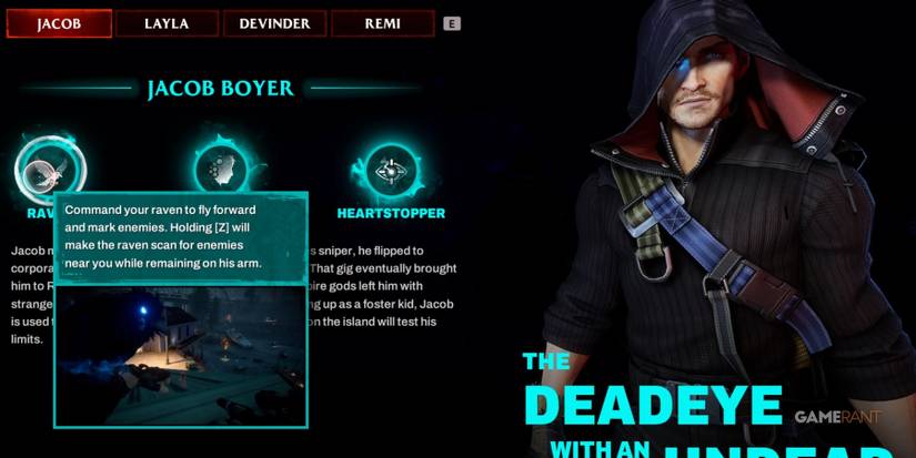 Redfall Raven Description