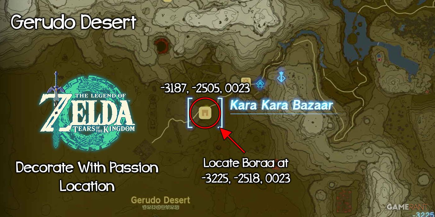 Zelda: Tears of the Kingdom - Decorate With Passion Quest Guide