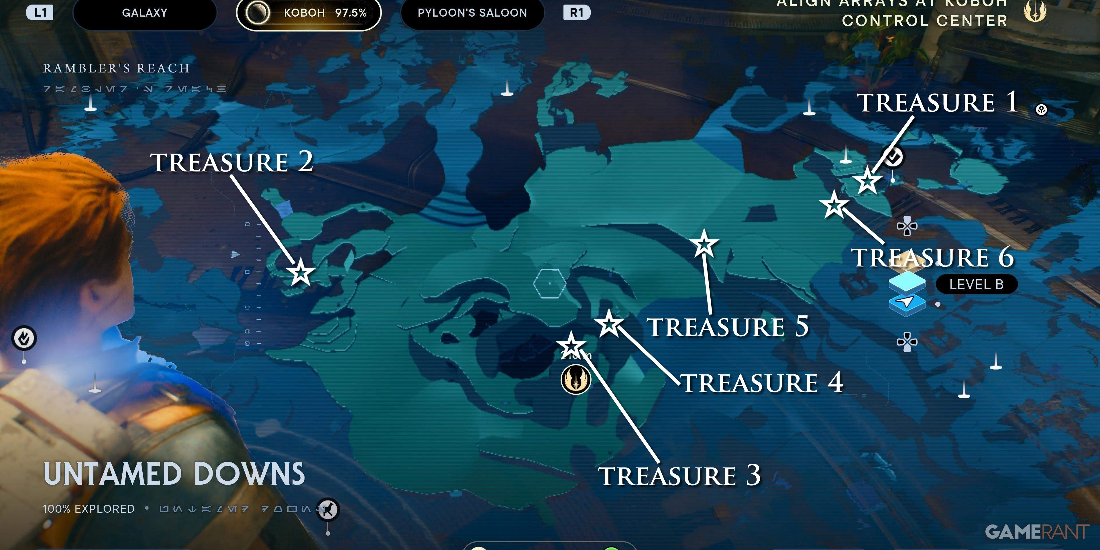 Star Wars Jedi: Survivor – All Koboh Treasures: Rambler’s Reach