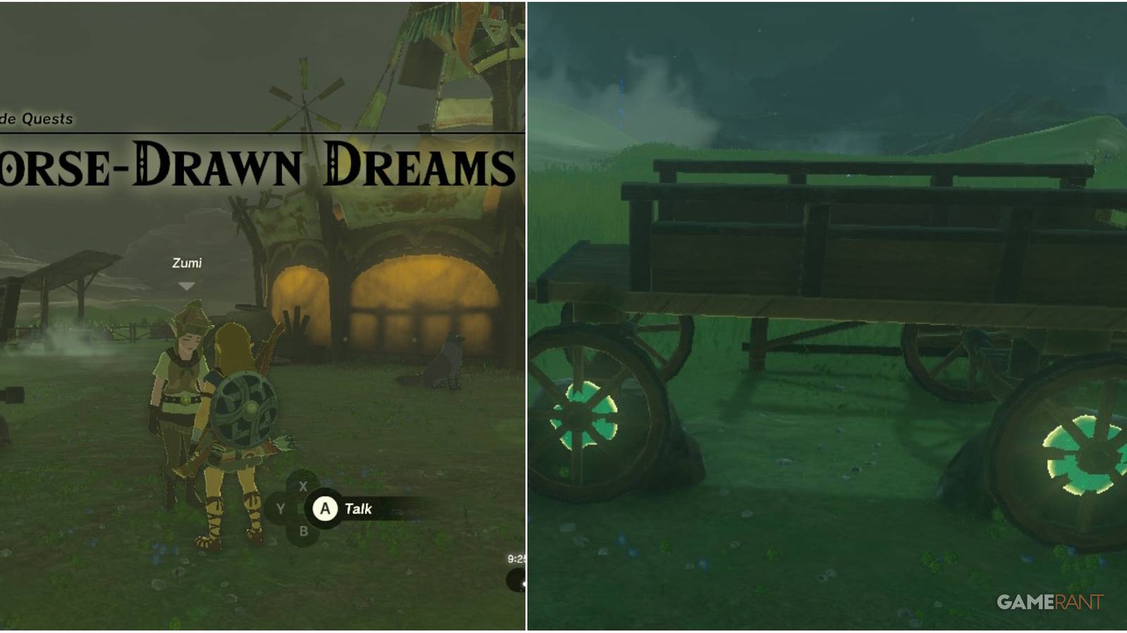 zelda horses tears of the kingdom horse drawn dreams