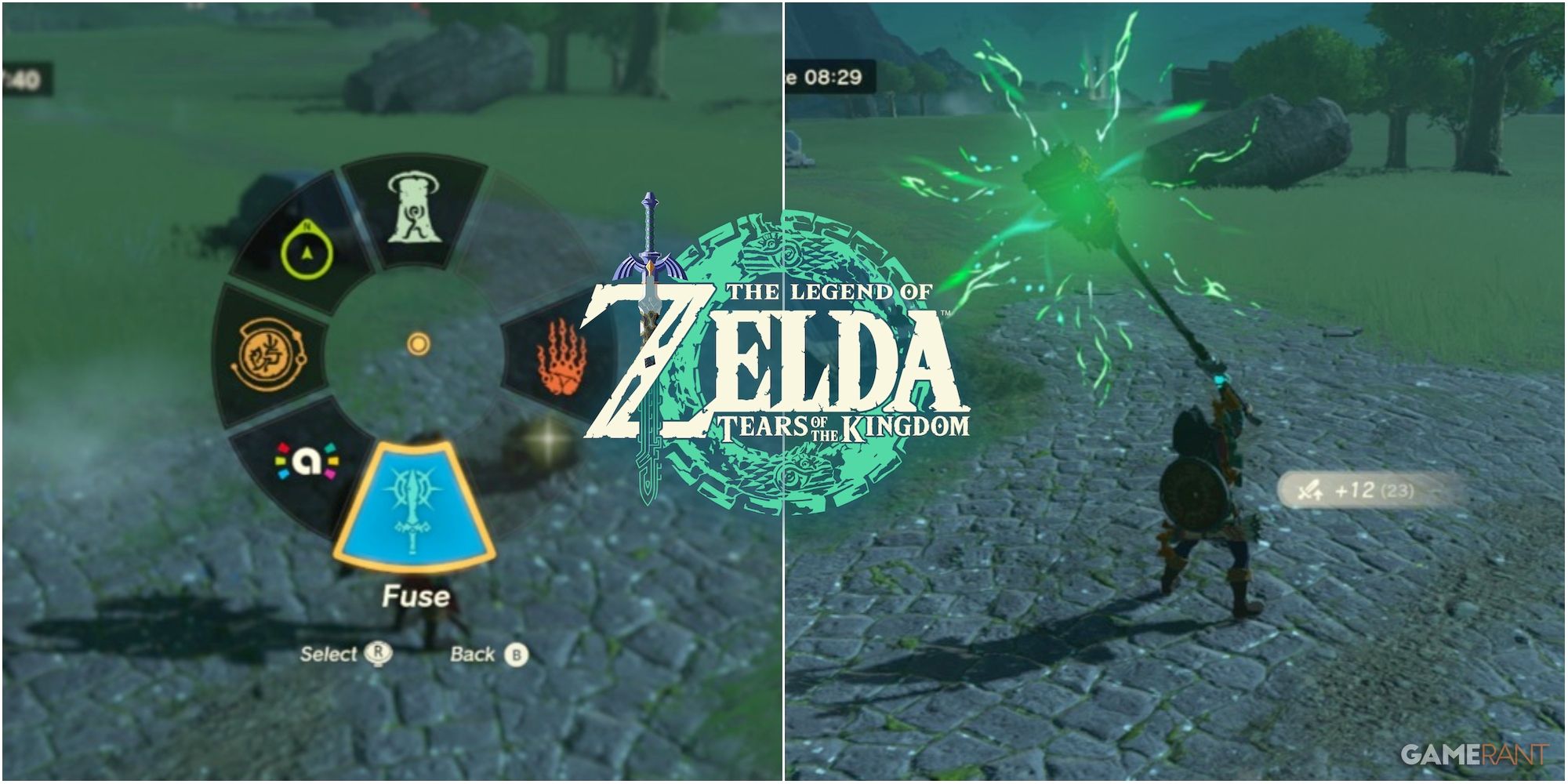 zelda tears of the kingdom fuse weapons how power ability