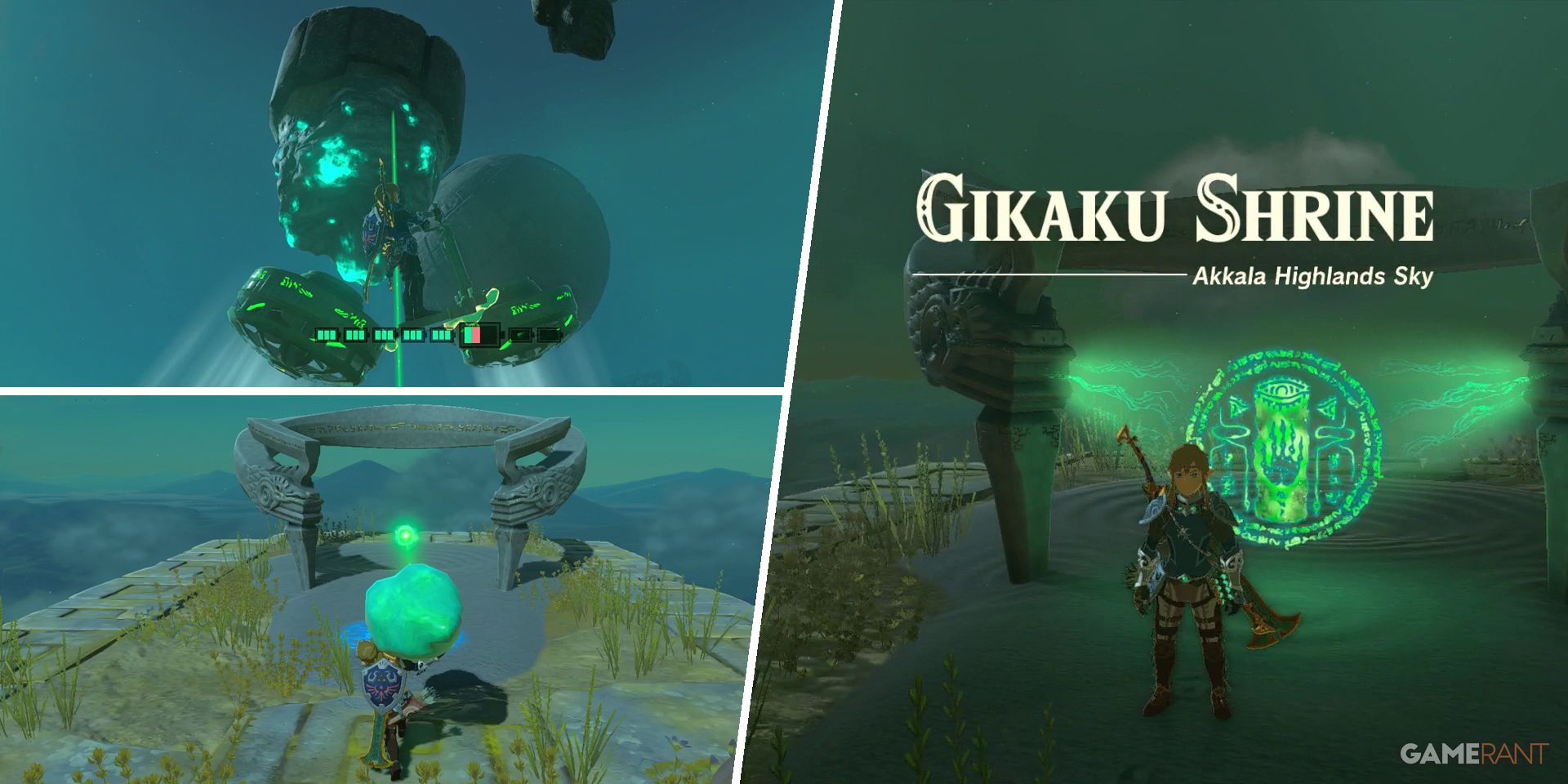 Zelda: Tears of the Kingdom - Gikaku Shrine Walkthrough (The Sky Mine Crystal)