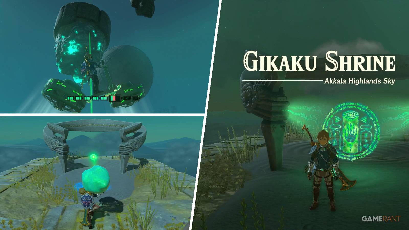 Zelda: Tears of the Kingdom - Gikaku Shrine Walkthrough (The Sky Mine Crystal)