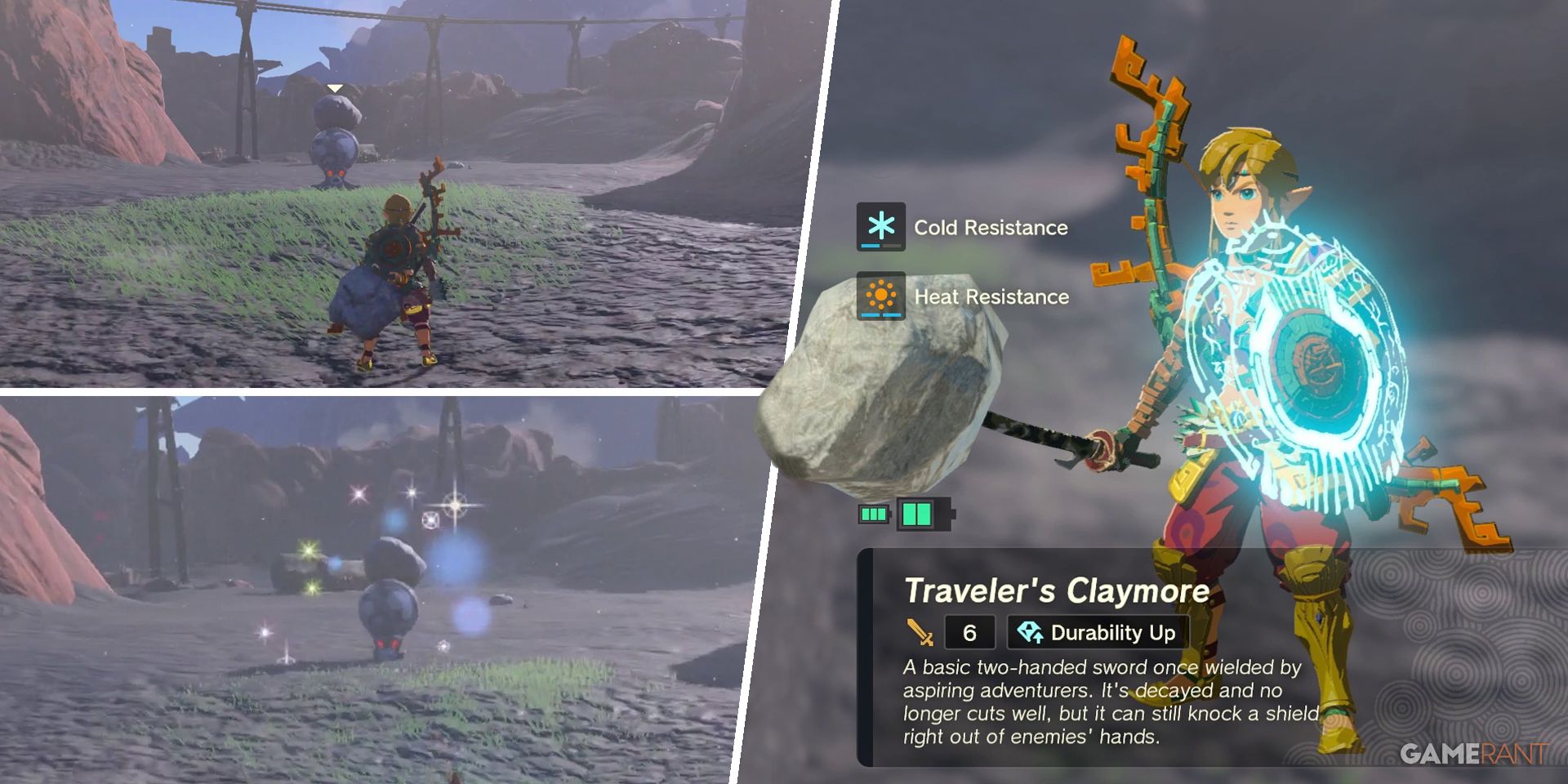 How to Repair Weapons & Shields in The Legend of Zelda: Tears of