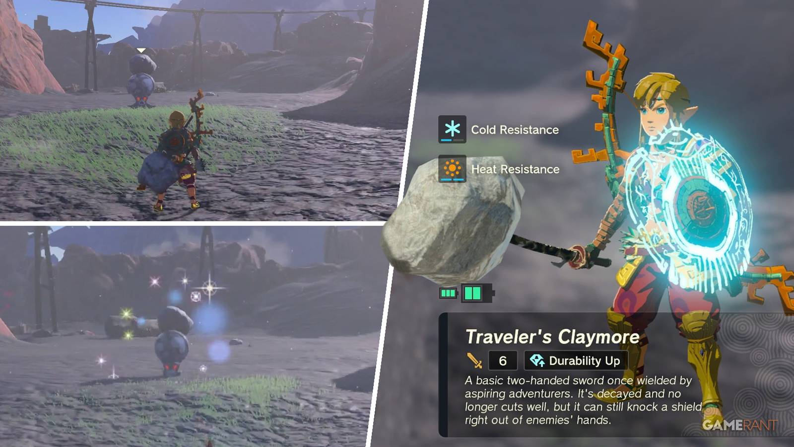 Zelda: Tears of the Kingdom - How to Repair Weapons & Shields