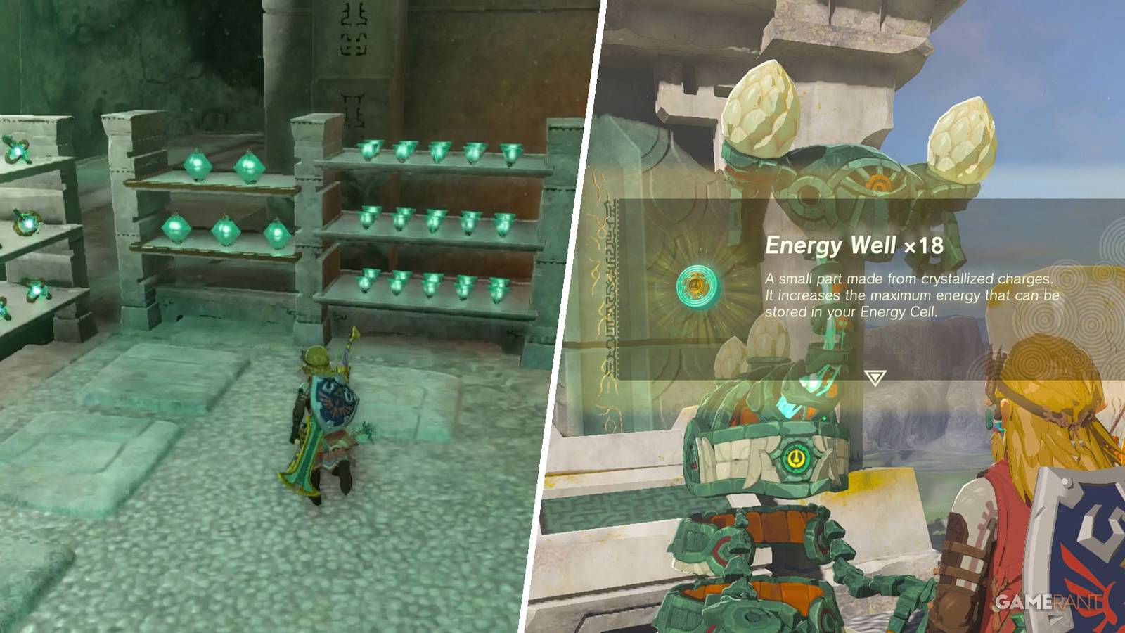 Zelda: Tears of the Kingdom - How to Restock Crystallized Charges at Forge Constructs