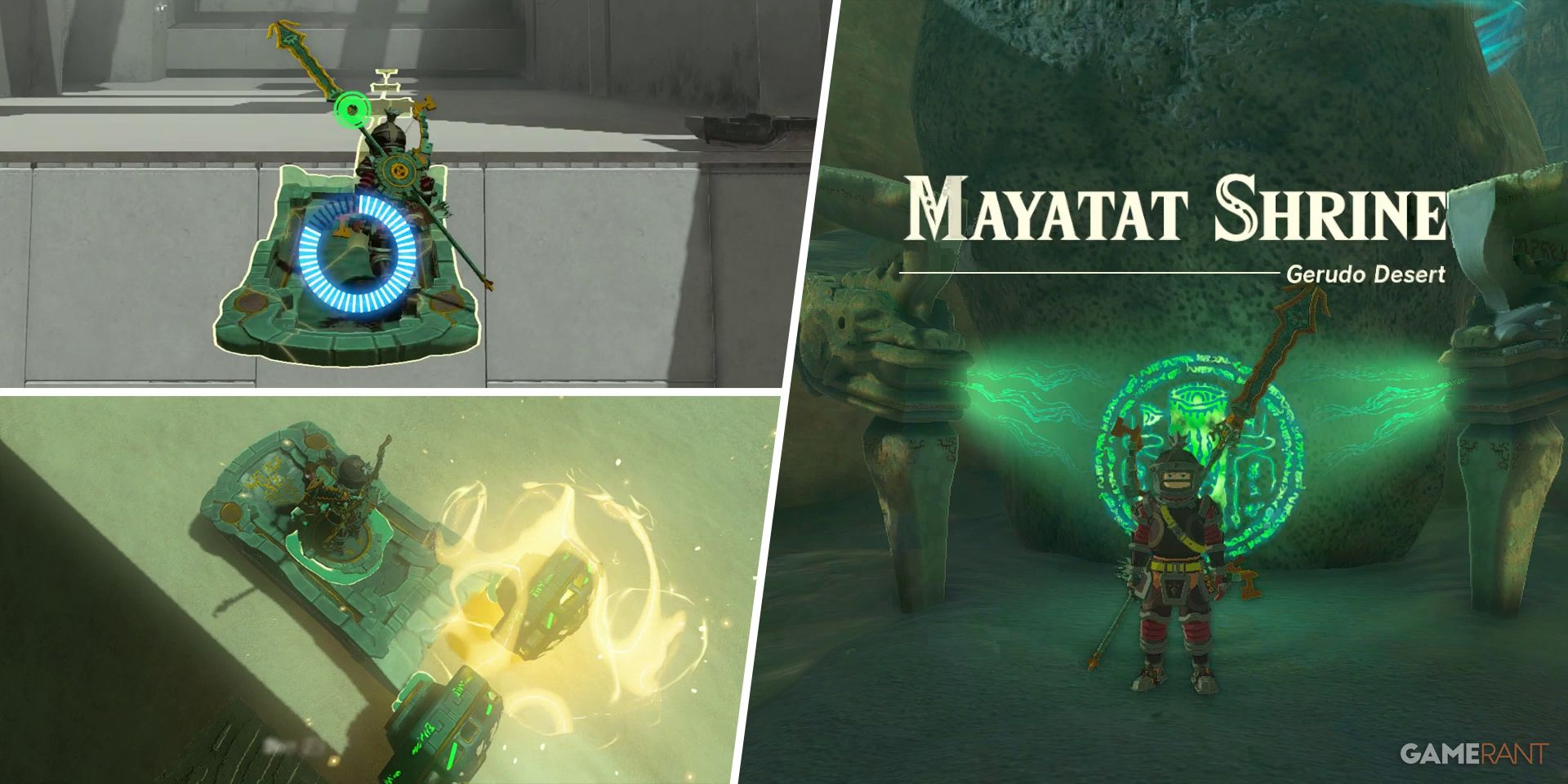 Zelda: Tears of the Kingdom - Mayatat Shrine Walkthrough (A Sliding Device)