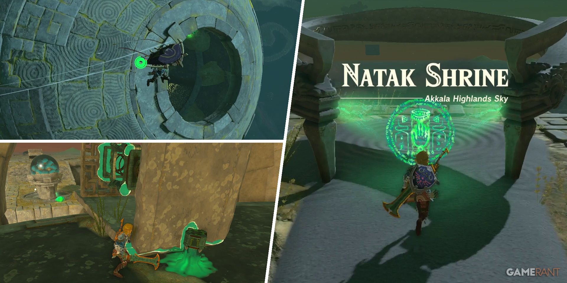 Zelda: Tears of the Kingdom - Natak Shrine Walkthrough (The Sokkala Sky Crystal)