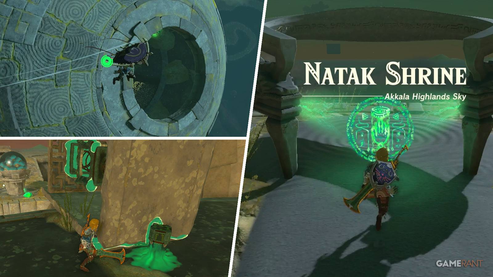 Zelda: Tears of the Kingdom - Natak Shrine Walkthrough (The Sokkala Sky Crystal)
