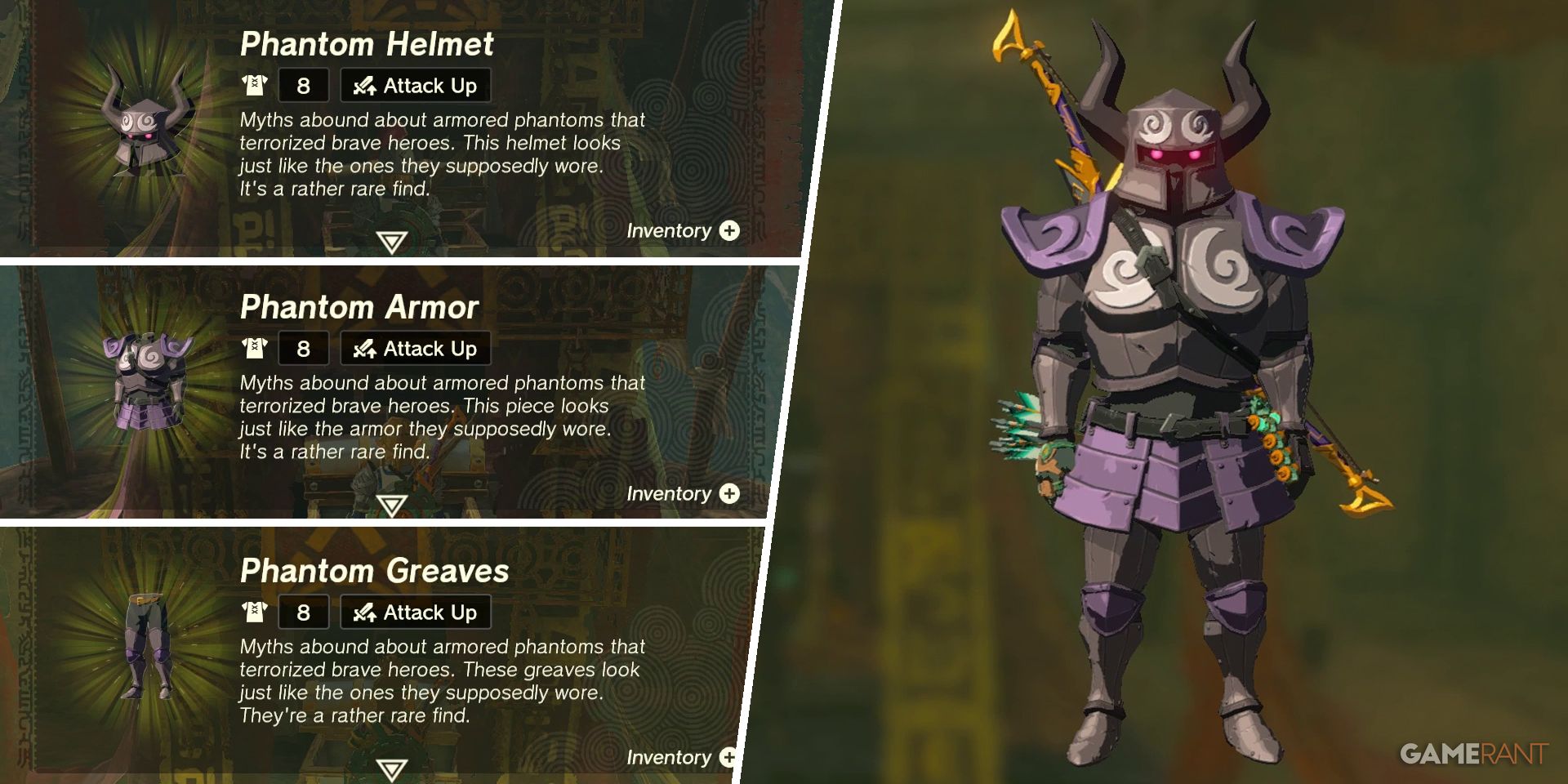 BotW, DLC Armor List - How To Get & Unlock Equipment