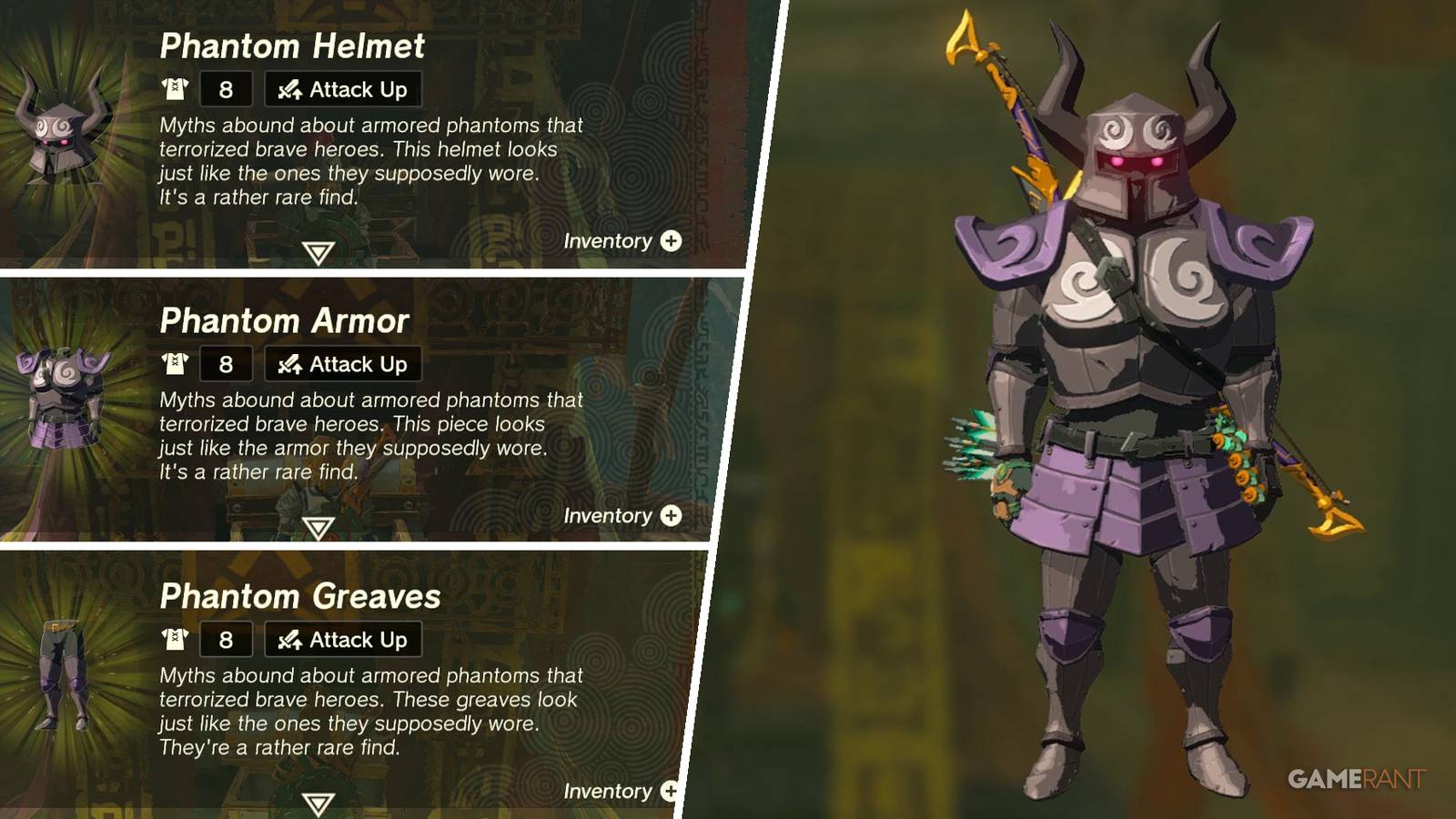 Zelda: Tears of the Kingdom - How to Get the Phantom Armor (Full Set)