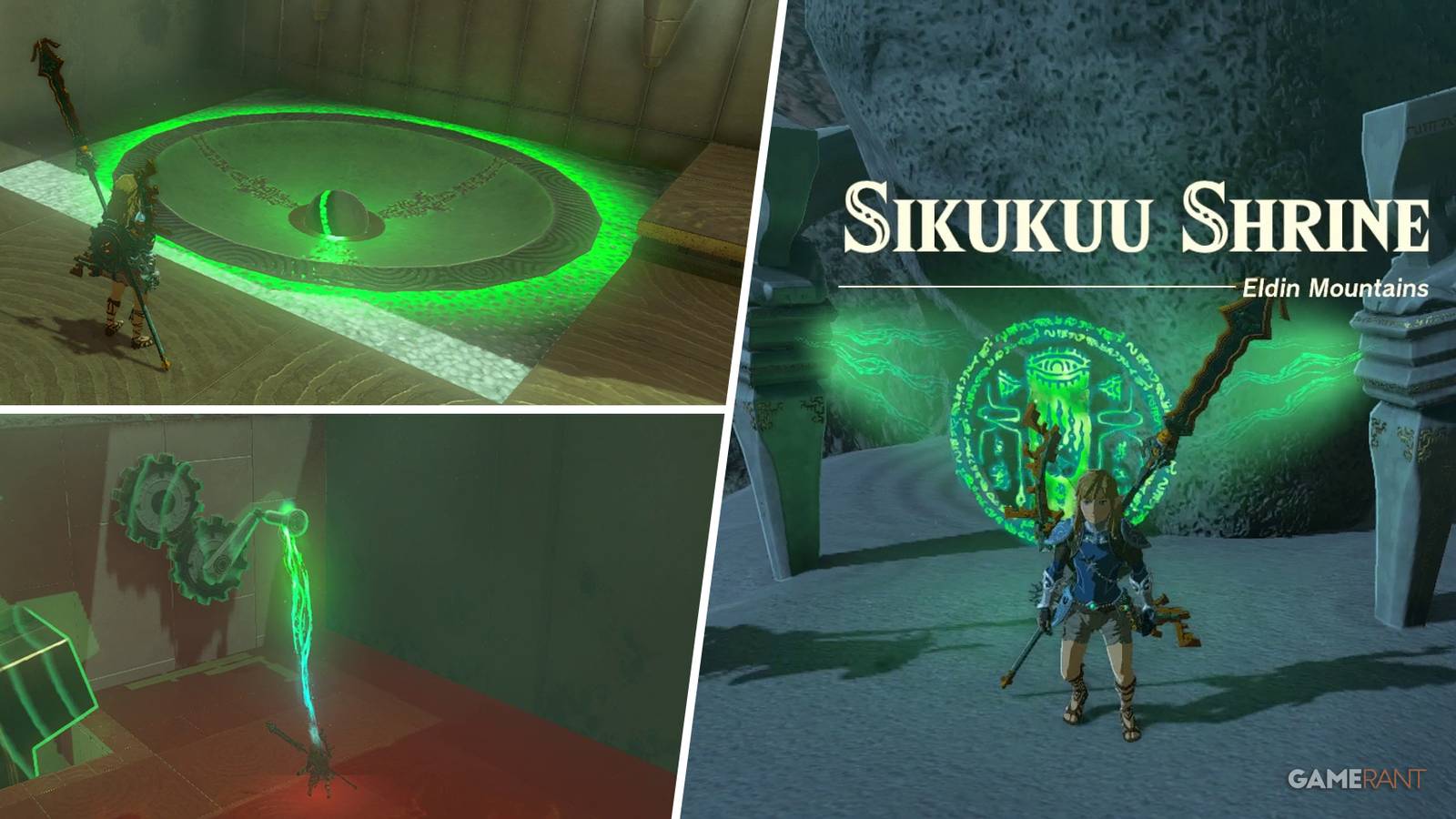 Zelda: Tears of the Kingdom - Sikukuu Shrine Walkthrough (Spinning Gears)