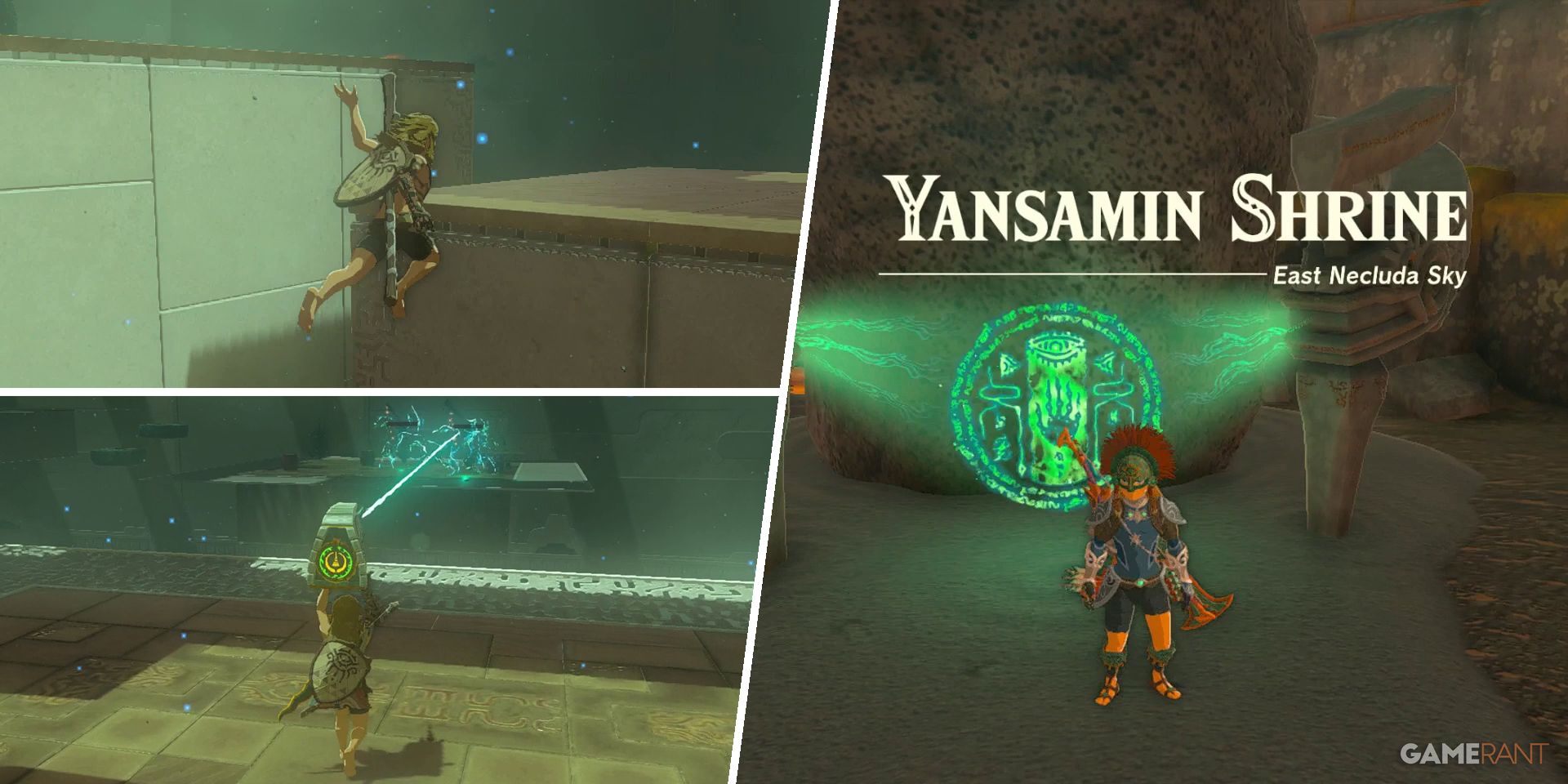 Zelda: Tears of the Kingdom - Yansamin Shrine Walkthrough (Proving Grounds: Low Gravity)