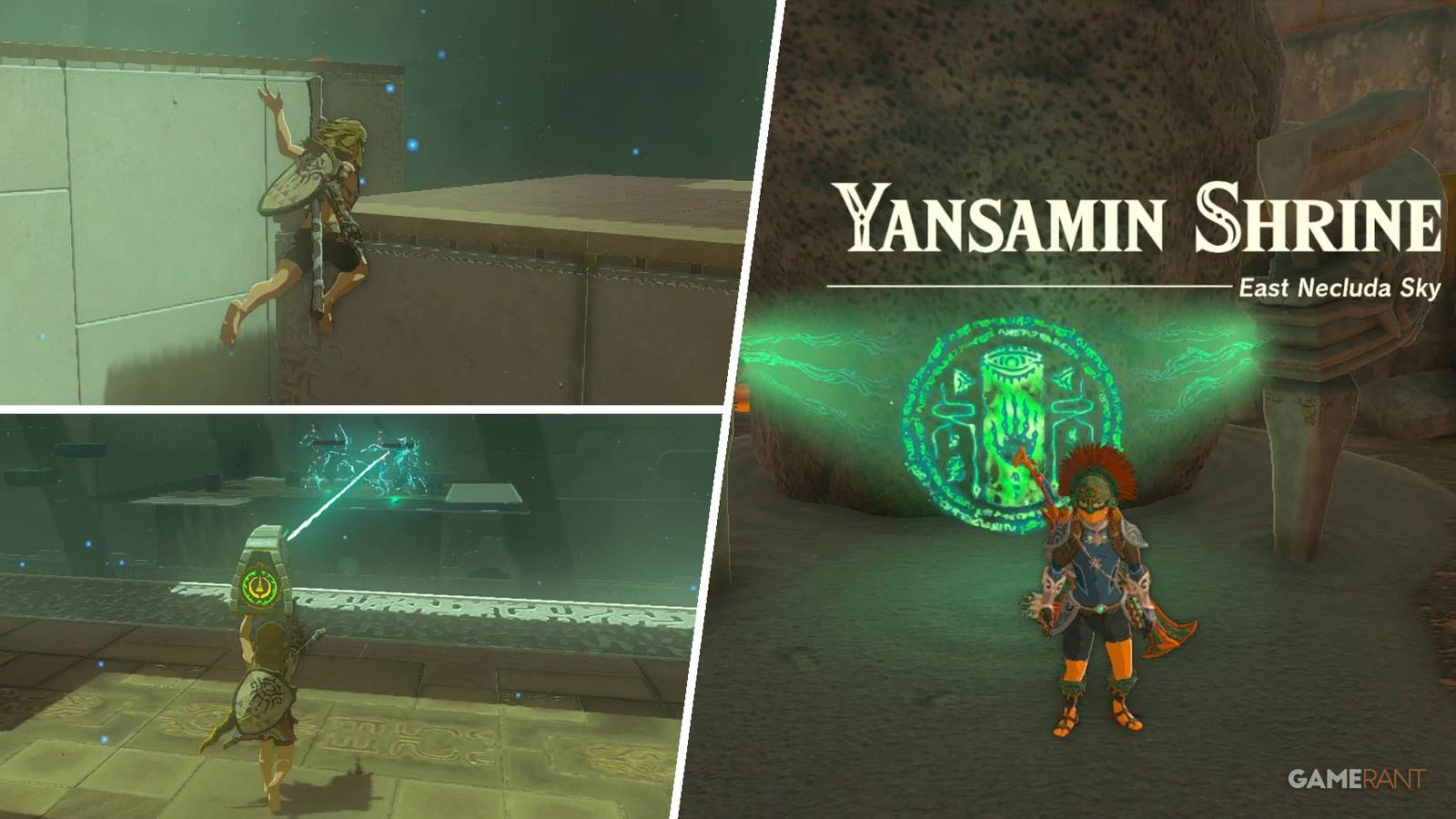 Zelda: Tears of the Kingdom - Yansamin Shrine Walkthrough (Proving Grounds: Low Gravity)