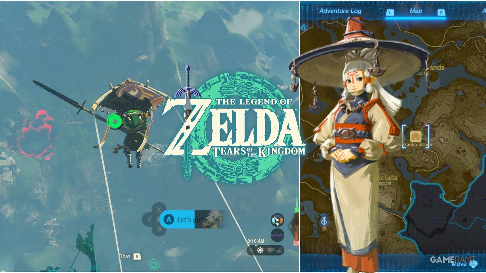 zelda totk tears of the kingdom kakariko village paya location where is it how to find it