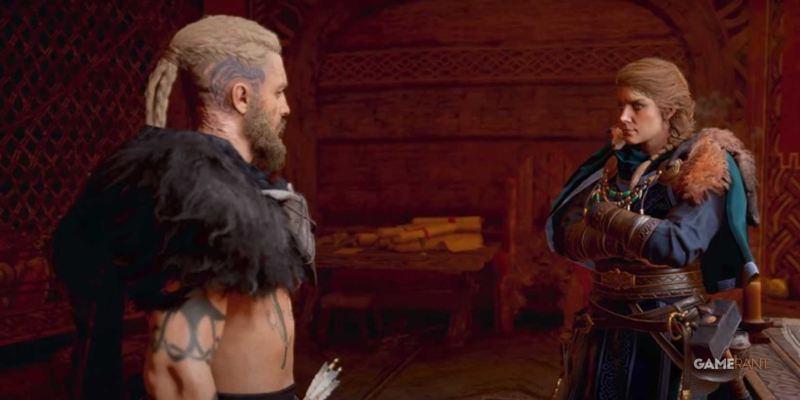 Assassin's Creed Valhalla Talking To Randvi