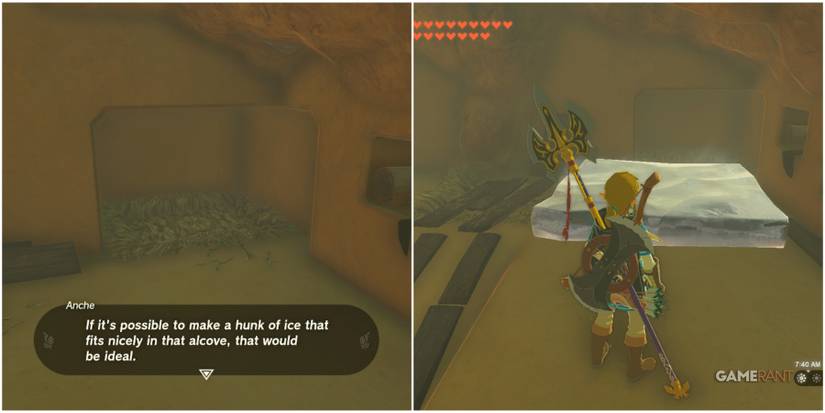 loz totk iceless icehouse side quest