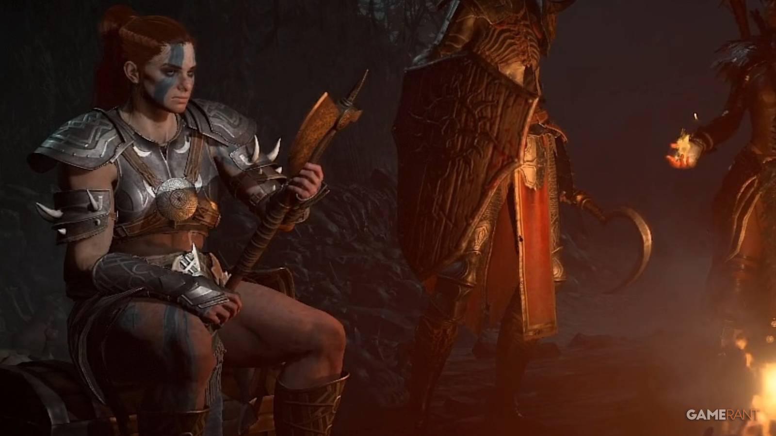 Diablo 4 Barbarian In Screen Select