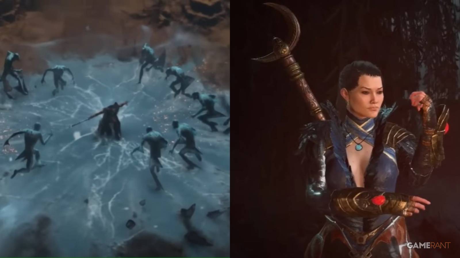 Diablo 4 Best Frost Sorcerer Build Collage