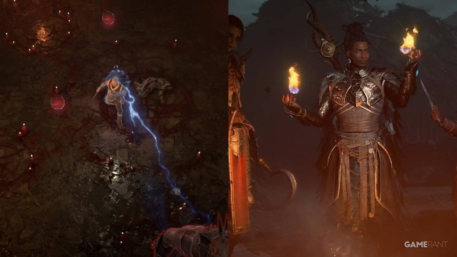 Diablo 4 Best PvE Sorcerer Build Collage