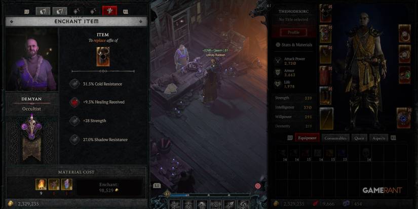 Diablo 4 Changing Out An Affix