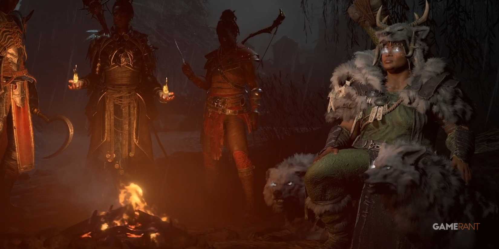 Diablo 4 Druid In Screen Select