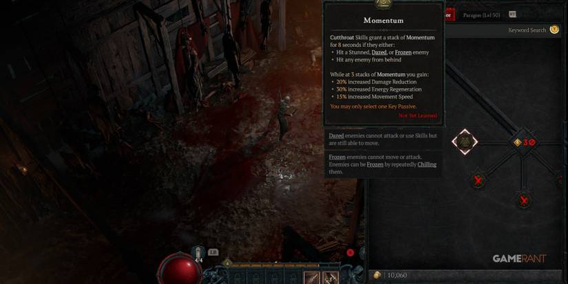 Diablo 4 Momentum Skill Description