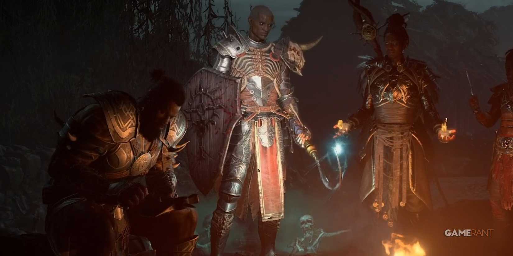 Diablo 4 Necromancer In Screen Select