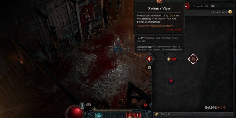 Diablo 4 Rathma's Vigor Skill Description