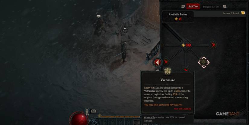 Diablo 4 Victimize Skill Description