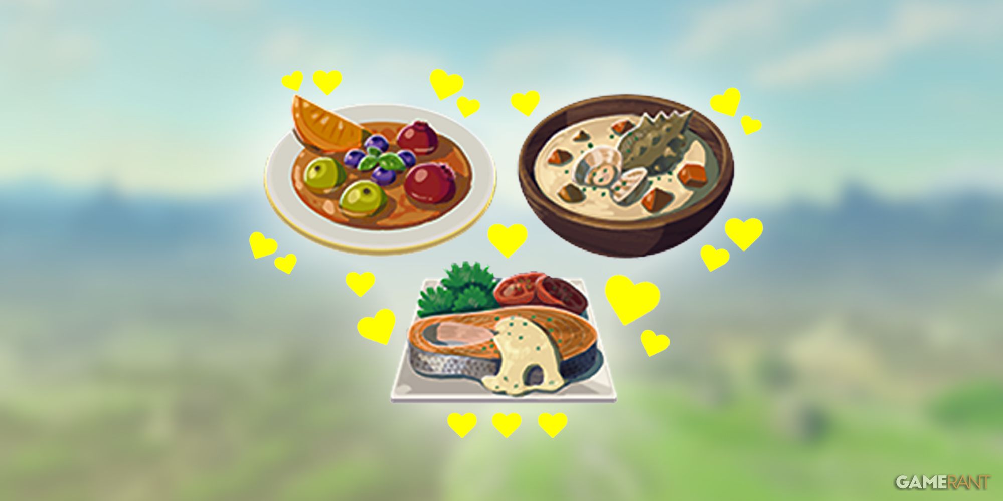 Top Ten Best Meal Recipes in The Legend of Zelda: Breath of th