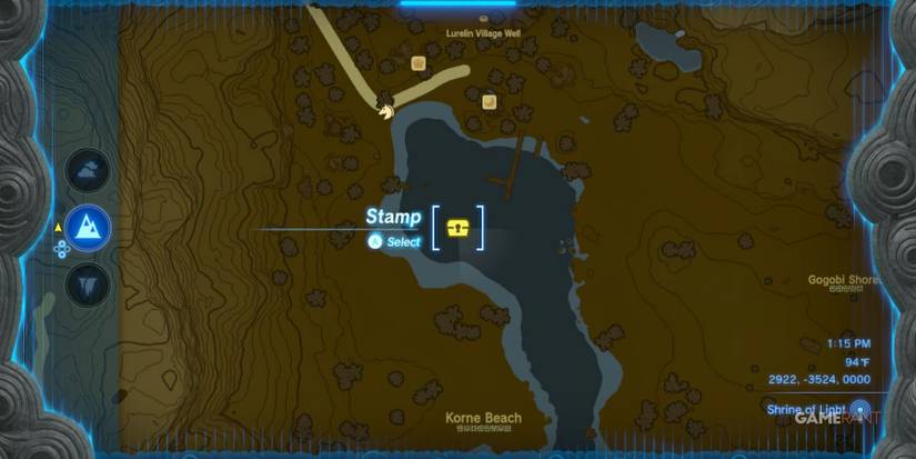 loz totk lobster island shirt location