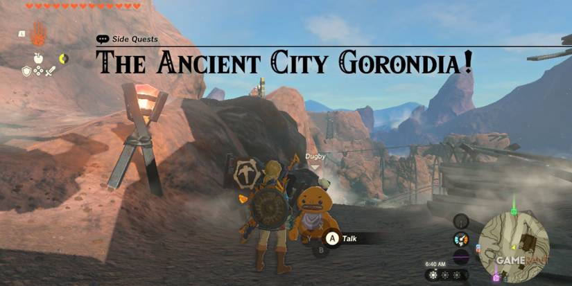 loz totk the ancient city gorondia location
