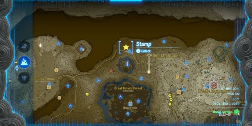 loz totk minetak shrine cave entrance