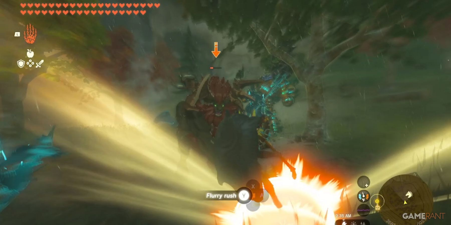 loz totk flurry rush lynel