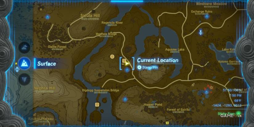 loz totk outskirt stable well