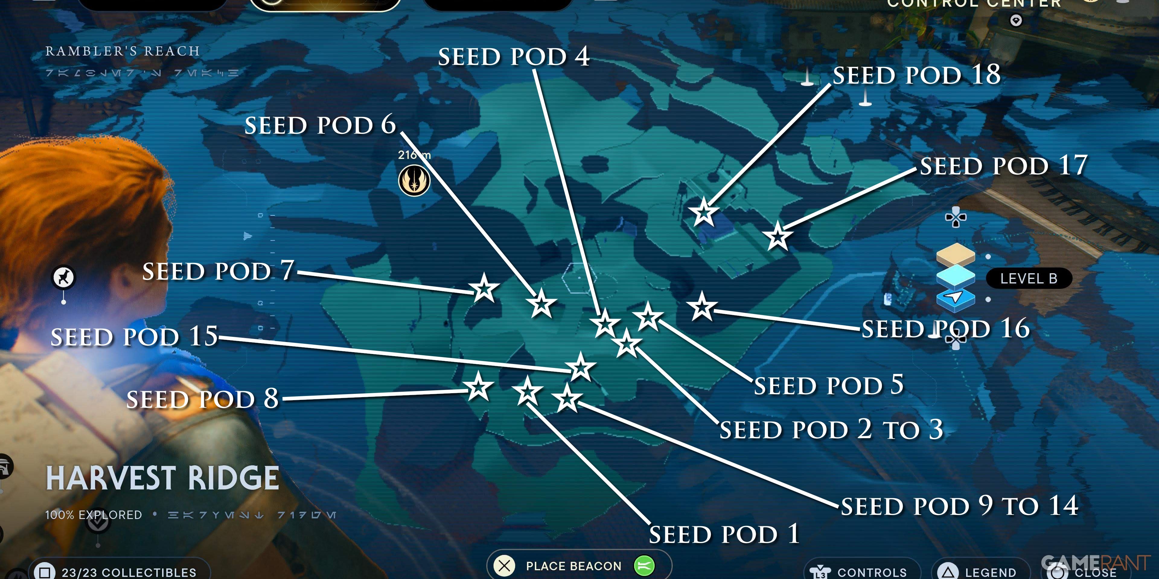 Harvest Ridge Map