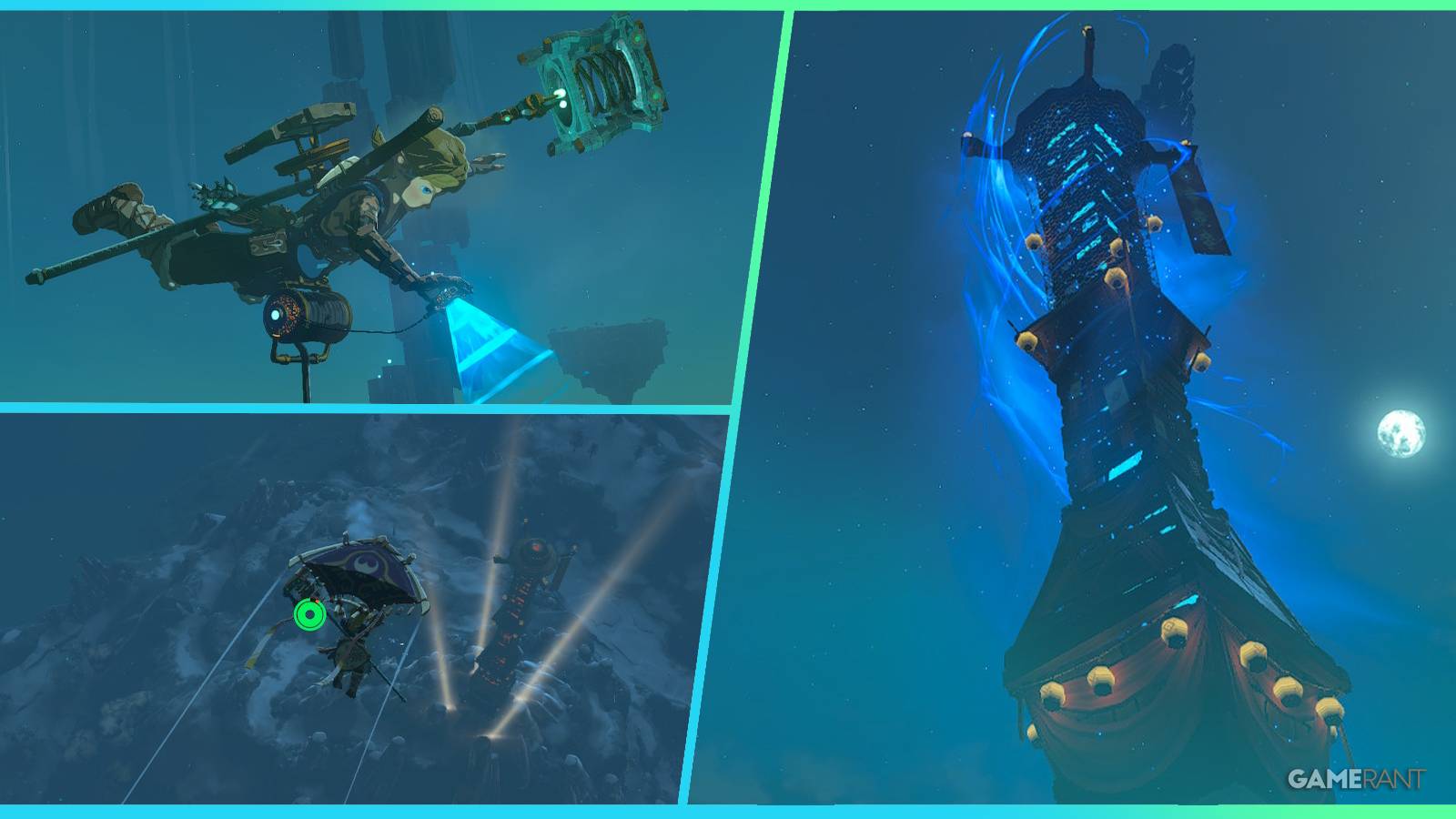 legend  of zelda tears of the kingdom lanayru tower feature