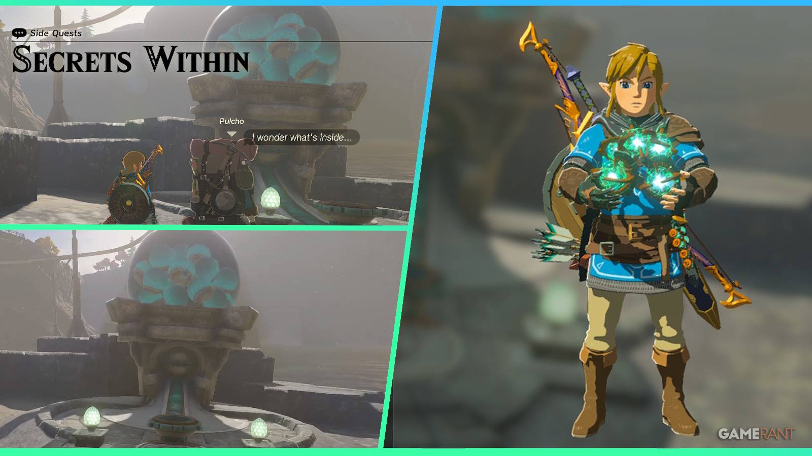 loz totk secrets within feature