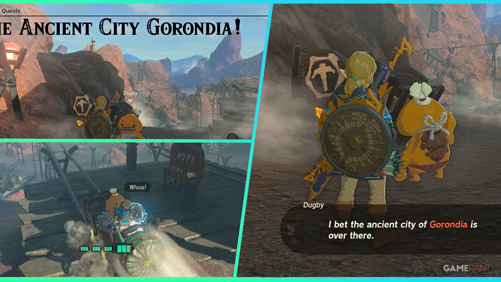 loz totk the ancient city gorondia feature