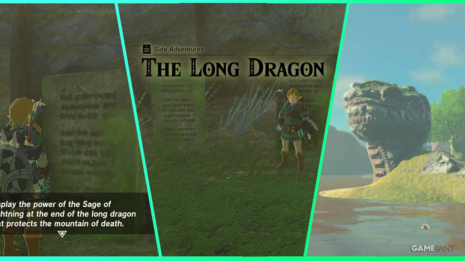 loz totk the long dragon feature